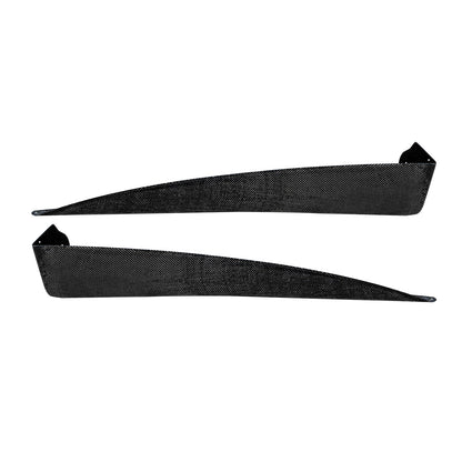 Rexpeed V-Style Carbon Fiber Side Spats Non-Aero Kits (08-09 Evo X)