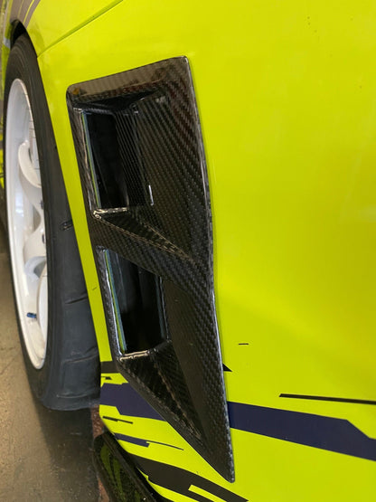 APR Carbon Fiber Rear Bumper Ducts (2015-2021 Subaru WRX/ STI Type RA)