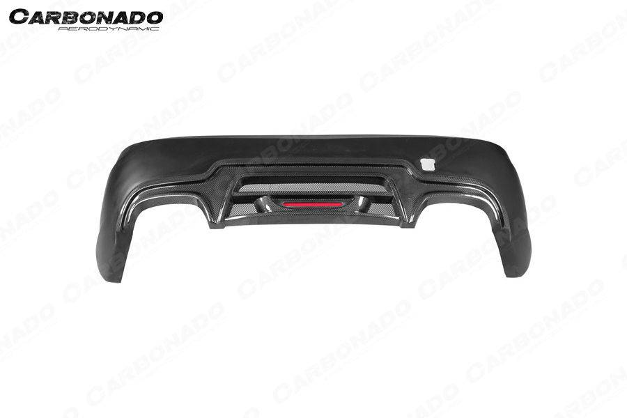Carbonado 2011-2015 Mercedes Benz SLK CLASS R172 WD Style Rear Bumper