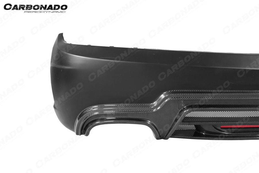 Carbonado 2011-2015 Mercedes Benz SLK CLASS R172 WD Style Rear Bumper