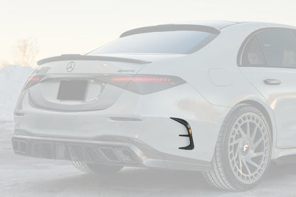 Carbonado 2021-2024 Mercedes Benz S Class W223 Sedan MSY Style Rear Bumper Side Vents