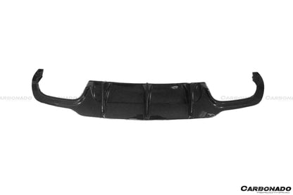 Carbonado 2012-2014 Mercedes Benz W204 C Class C63 AMG Carbon Fiber Rear Lip Diffuser