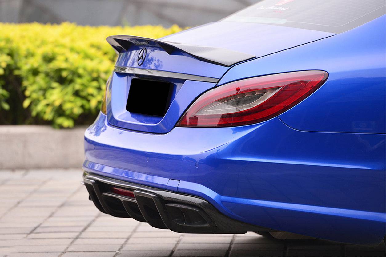 Carbonado 2011-2018 Mercedes Benz CLS CLS63 AMG W218 RT Style Trunk Spoiler
