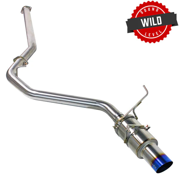 REMARK Catback Exhaust - R1 Spec Single-Exit Full Titanium (2022+ Subaru WRX VB)