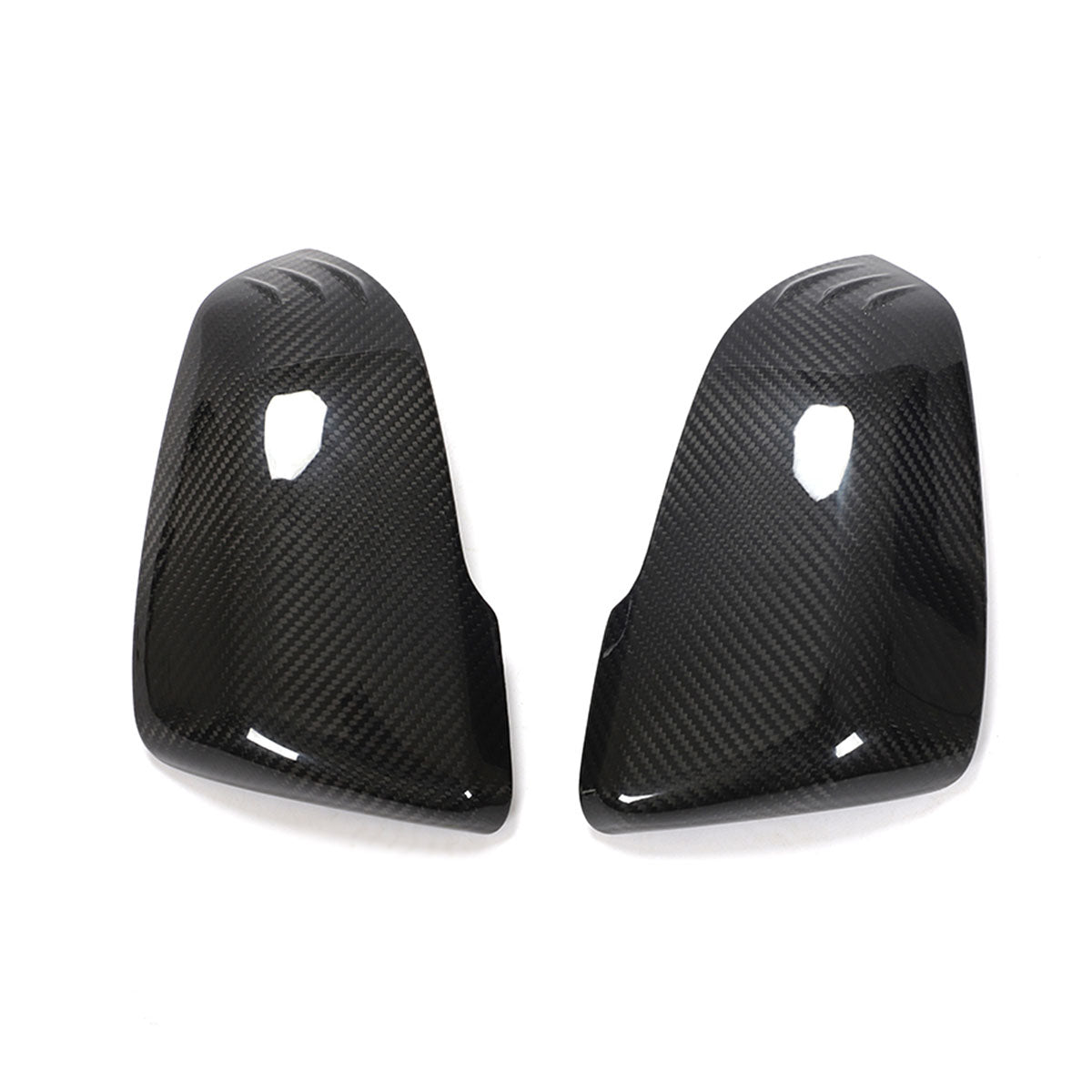 K2 Industries 2020-2025 Toyota GR Supra A90 Mirror Covers Cap Gloss Dry Carbon Fiber