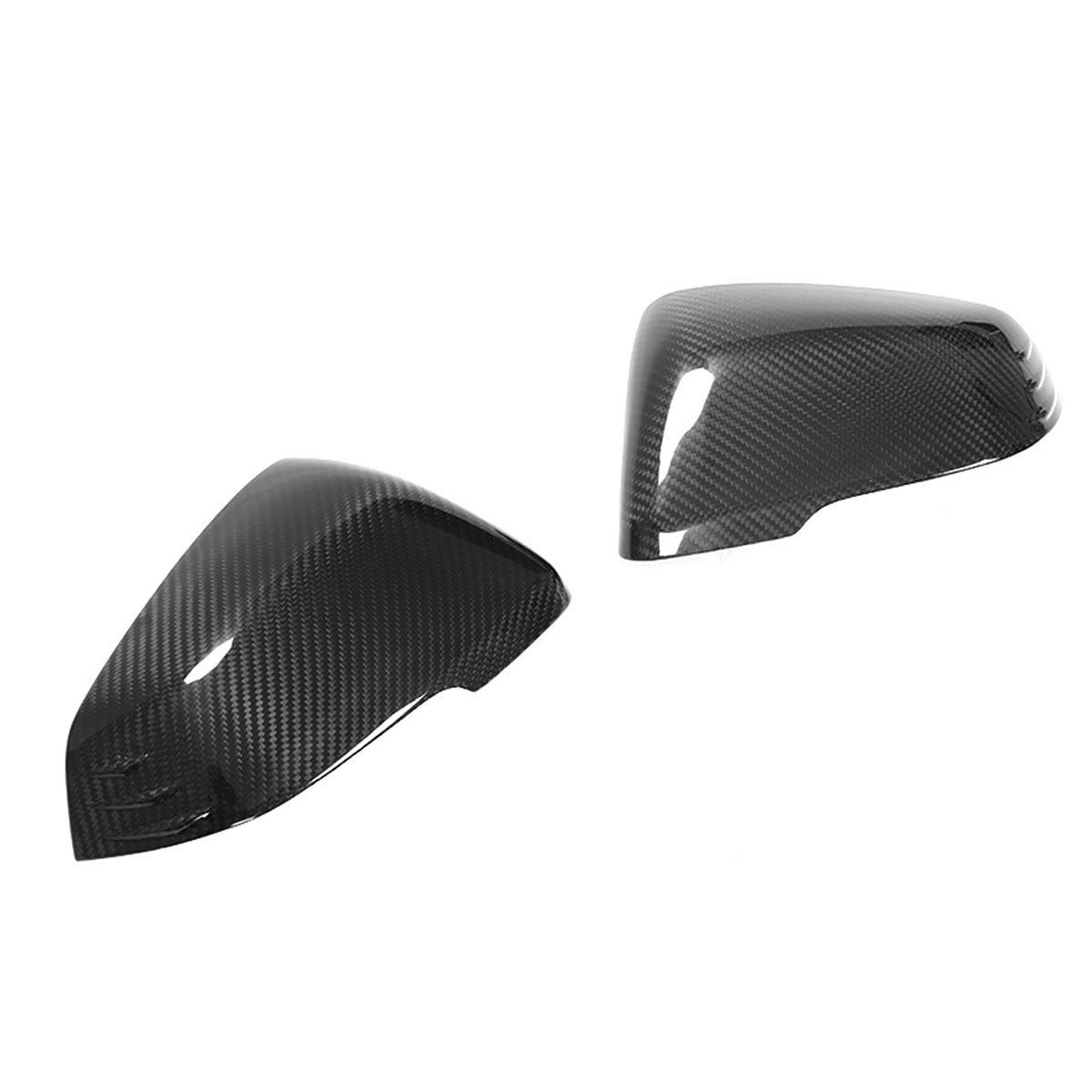 K2 Industries 2020-2025 Toyota GR Supra A90 Mirror Covers Cap Gloss Dry Carbon Fiber