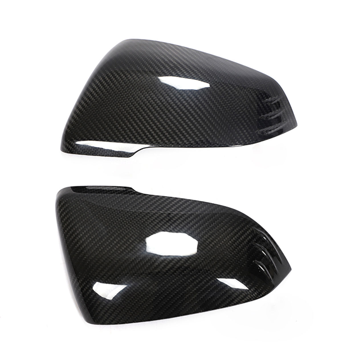 K2 Industries 2020-2025 Toyota GR Supra A90 Mirror Covers Cap Gloss Dry Carbon Fiber