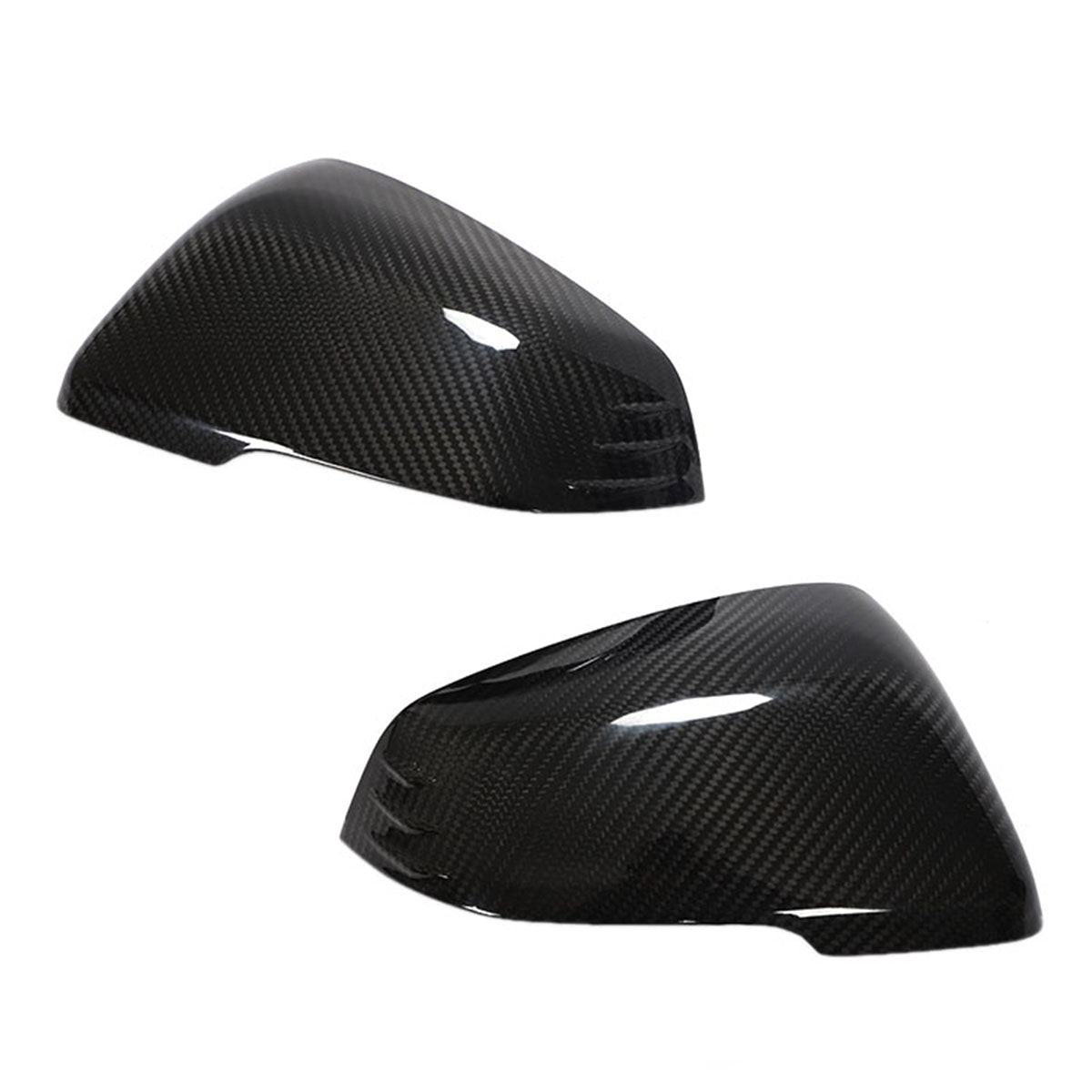 K2 Industries 2020-2025 Toyota GR Supra A90 Mirror Covers Cap Gloss Dry Carbon Fiber