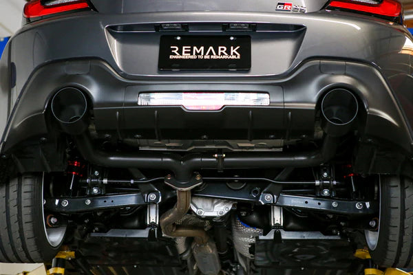 REMARK Axleback Exhaust - Stainless Single Wall Tip - Stealth (2022+ Toyota GR86)