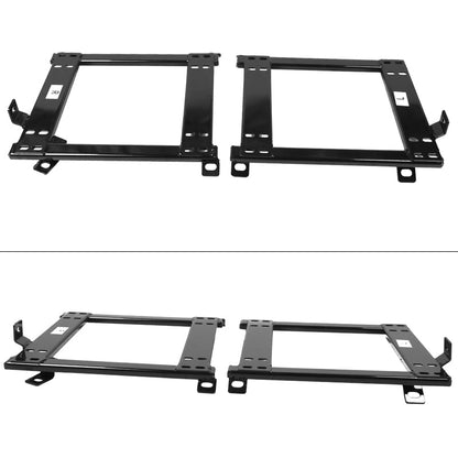 K2 Industries 1993-1998 Toyota Supra Pair Racing Seat Brackets Mount Steel