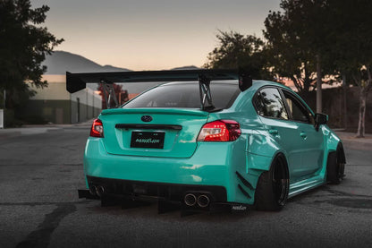 Aeroflow Dynamics Rear Diffuser V2 (2015-2021 Subaru WRX/STI) - 9
