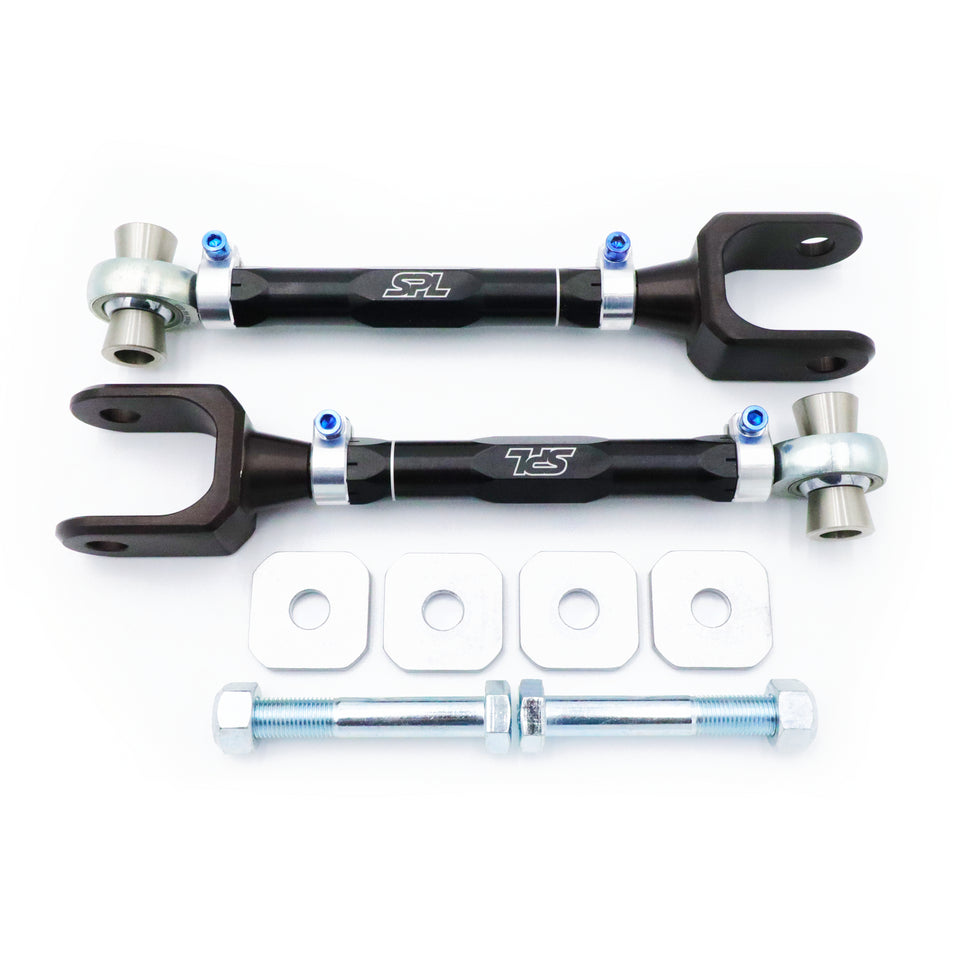 SPL Parts Rear Toe Arms w/ Eccentric Lockouts (15+ Ford Mustang S550)