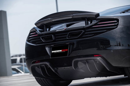 Difusor trasero estilo DarwinPRO DPR | McLaren MP4, 12C, 650S (2011-2017)