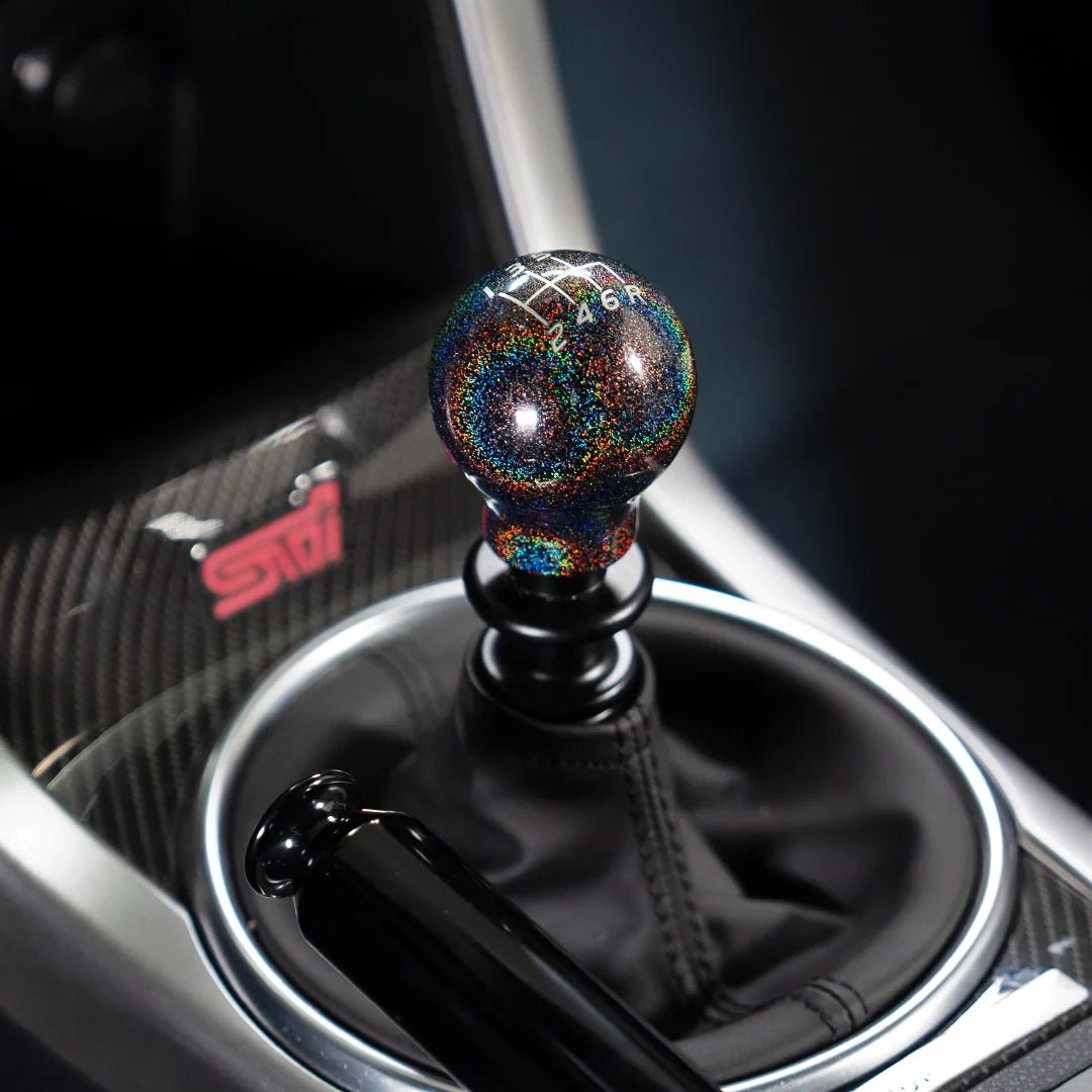 Billetworkz Weighted Shift Knob - 6 Speed Velocity Engraving - Subaru WRX 2015 - 2025 - 2