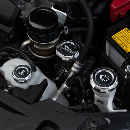 Tapas del compartimento del motor Billetworkz (Subaru STI 2015-2021)