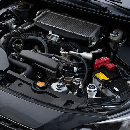 Tapas del compartimento del motor Billetworkz - Subaru WRX/STI 2002-2007