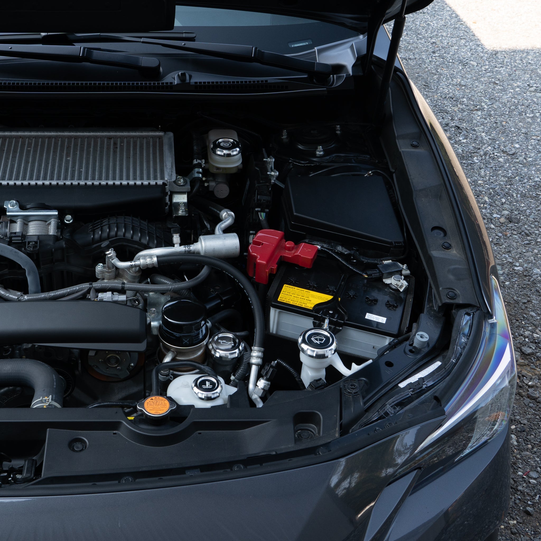 Tapas del compartimento del motor Billetworkz - Subaru WRX 2015-2021 y 2022+