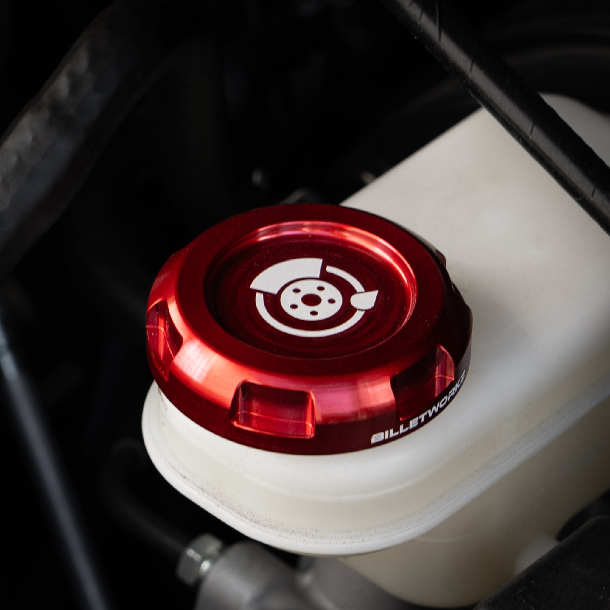 Billetworkz Engine Bay Caps - (2008-2014 Subaru WRX/STI)