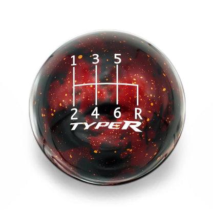 Billetworkz Cosmic Space Shift Knob - 6 Speed Type R Standard Engraving - Honda - 1