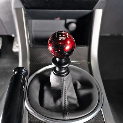 Perilla de cambio Billetworkz Cosmic Space - Grabado estándar STI de 6 velocidades - Subaru STI