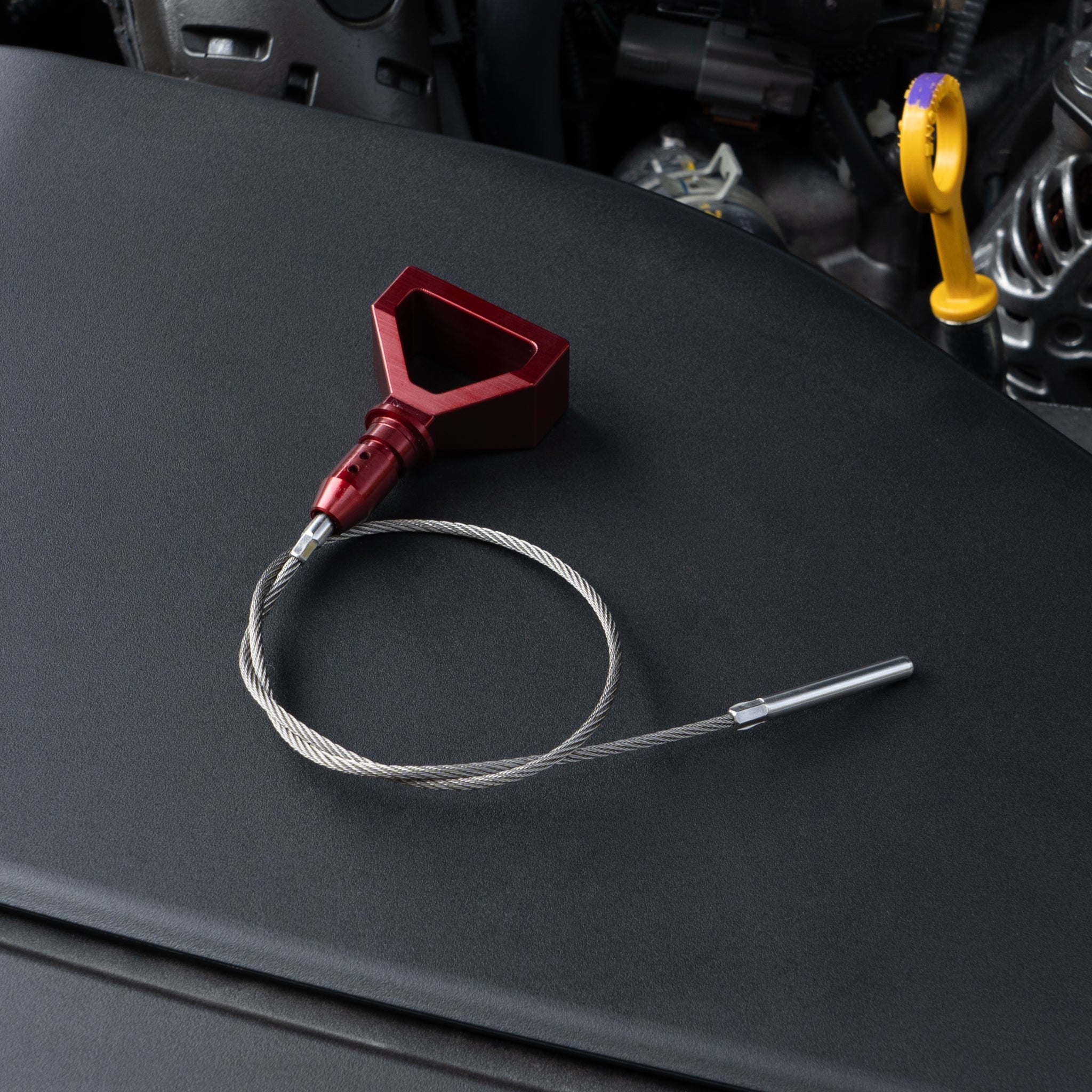 Tapas del compartimento del motor Billetworkz (Subaru STI 2015-2021)