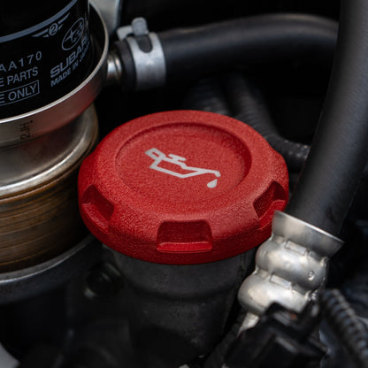Tapas del compartimento del motor Billetworkz (Subaru STI 2015-2021)
