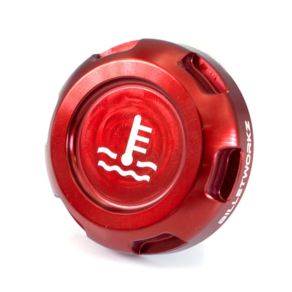 Billetworkz Coolant Reservoir Cap - Multiple Subaru Fitments