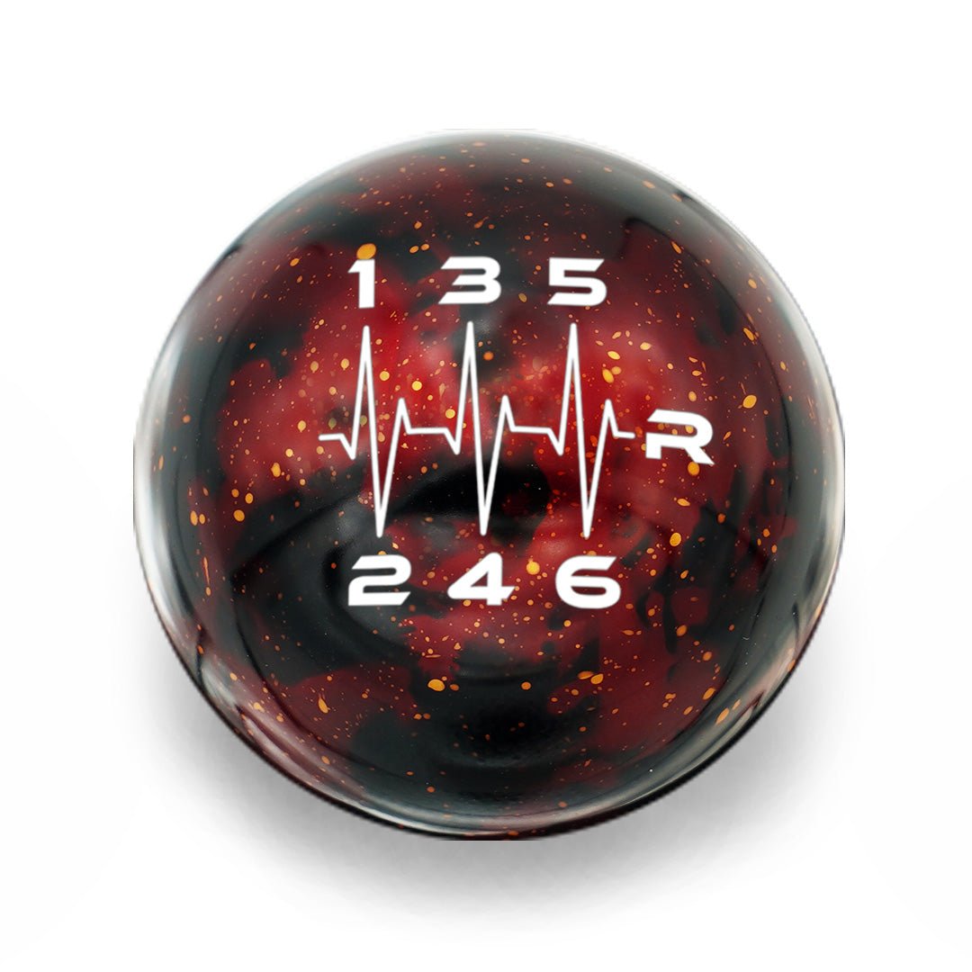 6 Speed Heartbeat Engraving - Cosmic Space - 6 Speed Nissan Fitment - 5