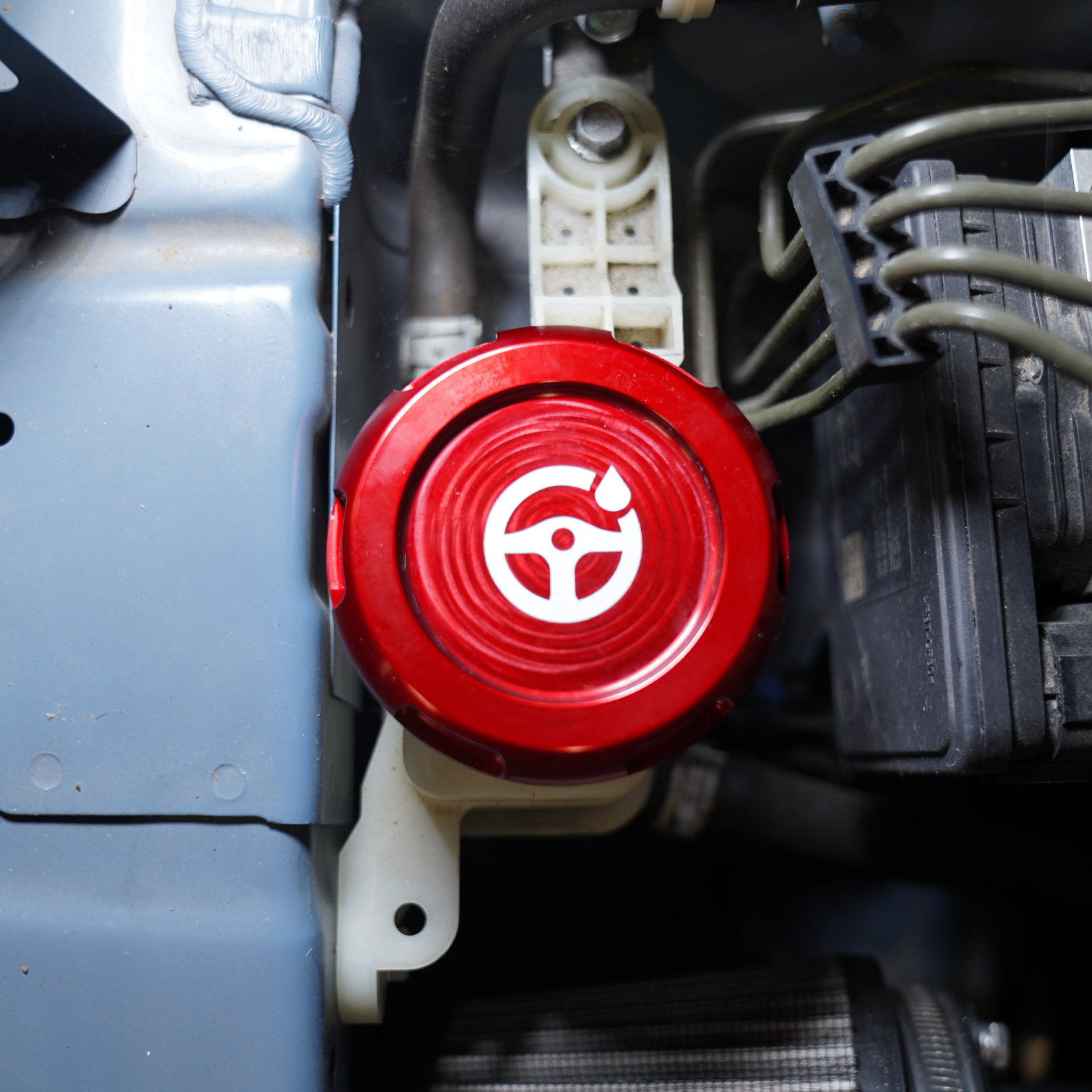 Billetworkz Power Steering Cap - Subaru WRX (2008-14), STI (2008-21), Legacy GT (2005-09), Forester XT (2009-13)