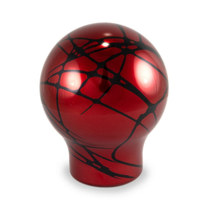 Billetworkz Shift Knob – Red w/ Black Splash - Toyota GR Corolla / Corolla Hatch - 4