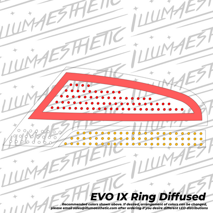 Illumaesthetic Mitsubishi Lancer Evolution 7,8,9 (CT9A) Complete DIY Kit