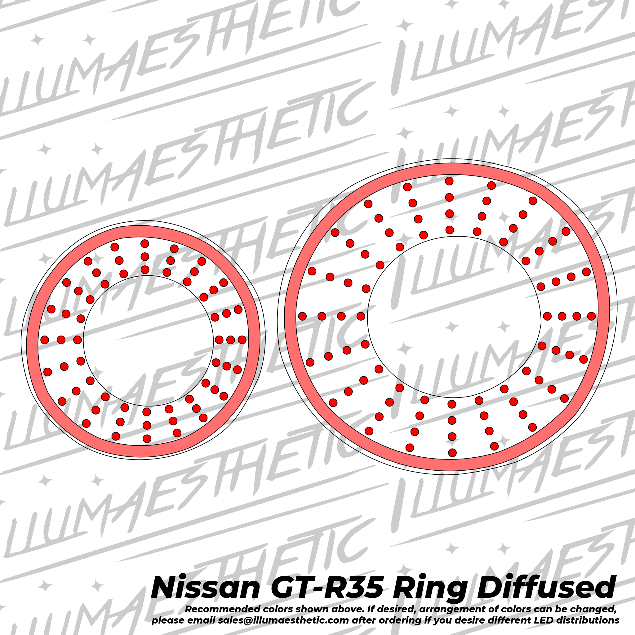 Illumaesthetic Nissan GT-R (R35) - Complete DIY Kit