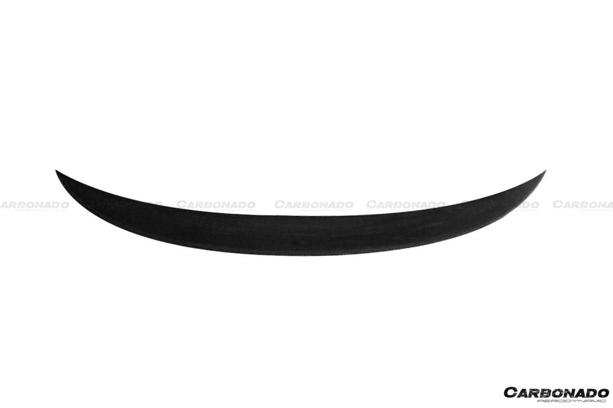 Carbonado 2008-2012 BMW E93 M3  3 series BS2 Style Carbon Fiber Trunk Spoiler