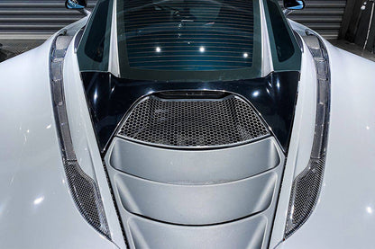 Carbonado 2017-2022 McLaren 720S Coupe Only Carbon Fiber Engine Hood Side Air Intake Vents 6pcs （Dont Fit Spyder）