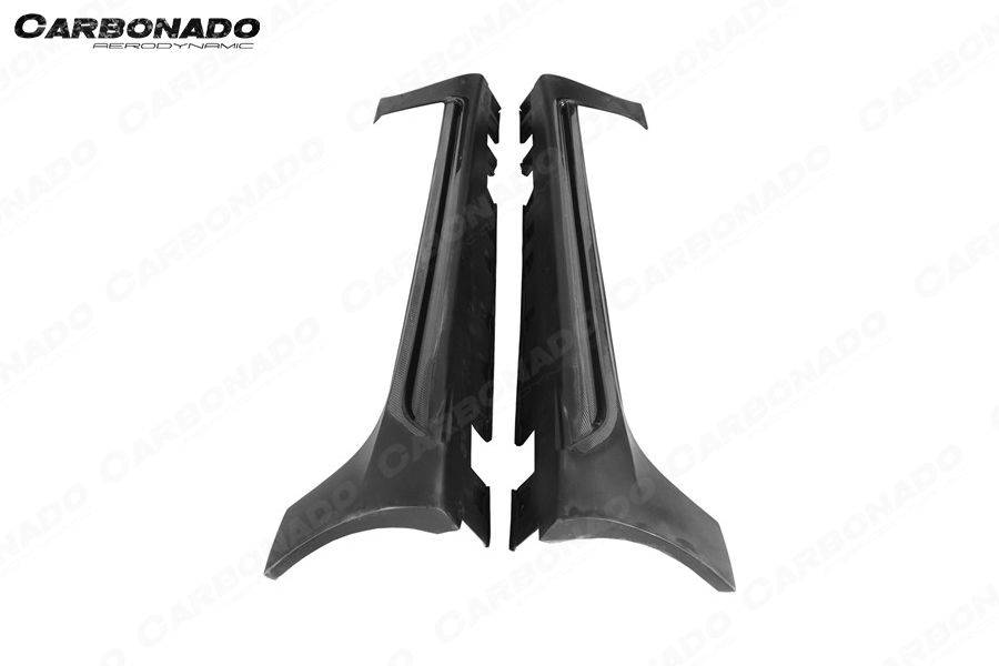 Faldones laterales estilo WD para Mercedes Benz SLK CLASS R172 Carbonado 2011-2015