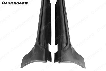 Faldones laterales estilo WD para Mercedes Benz SLK CLASS R172 Carbonado 2011-2015