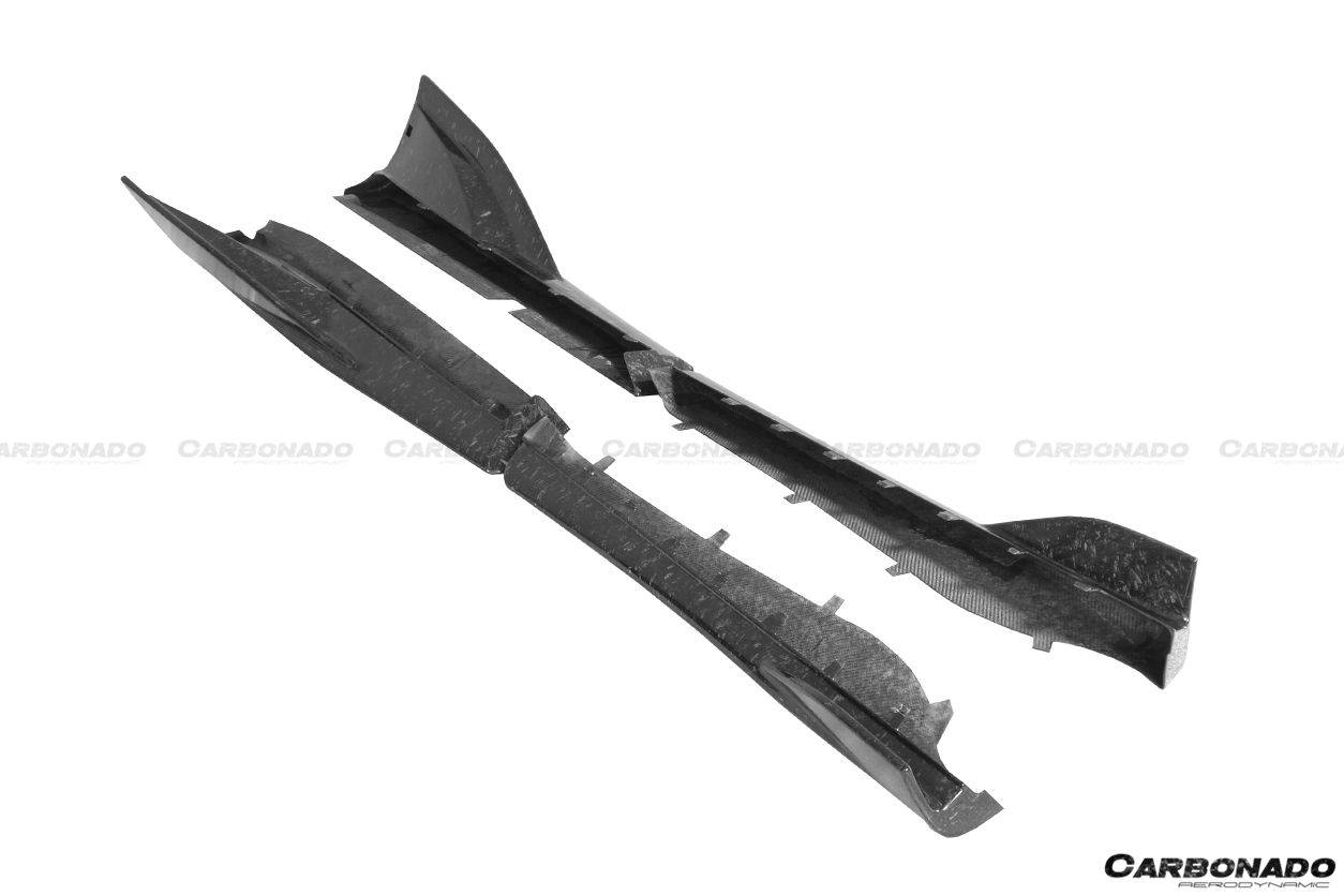 Carbonado 2015-2021 McLaren 540 570S 600LT OEM Style Carbon Fiber Side Skirts Under Board