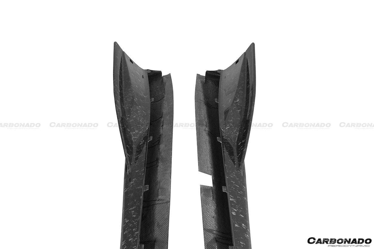 Carbonado 2015-2021 McLaren 540 570S 600LT OEM Style Carbon Fiber Side Skirts Under Board