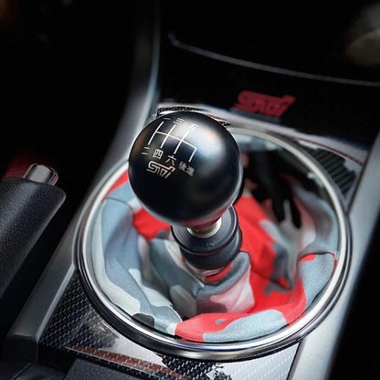 Billetworkz Weighted Shift Knob - 6 Speed STI Japanese Engraving - Subaru STI - 2