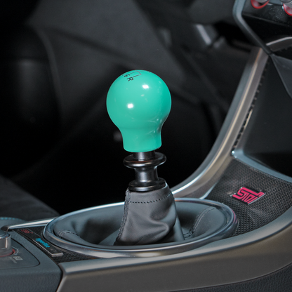 Billetworkz Weighted Shift Knob - 6 Speed Velocity Engraving - Subaru STI - 28