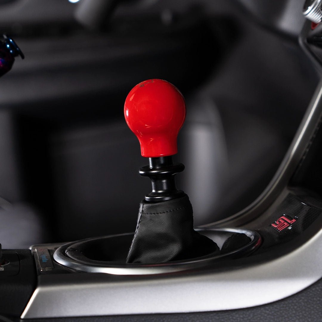 Billetworkz Weighted Shift Knob - 6 Speed Velocity Engraving - Subaru STI - 13