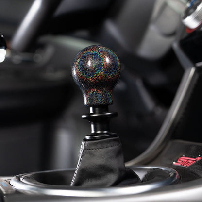 Billetworkz Weighted Shift Knob - 6 Speed Velocity Engraving - Subaru STI - 3