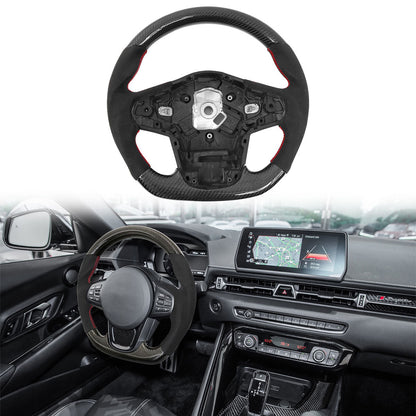 K2 Industries Carbon Fiber Steering Wheel for 2020-2025 Toyota Supra