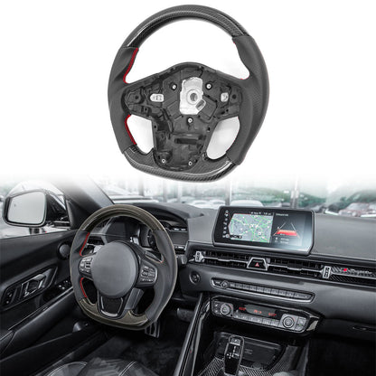 K2 Industries Carbon Fiber Steering Wheel for 2020-2025 Toyota Supra