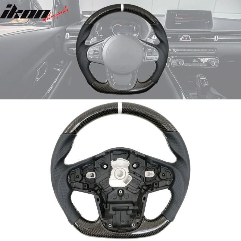 K2 Industries Carbon Fiber Steering Wheel for 2020-2025 Toyota Supra