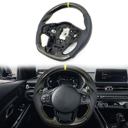 K2 Industries Carbon Fiber Steering Wheel for 2020-2025 Toyota Supra