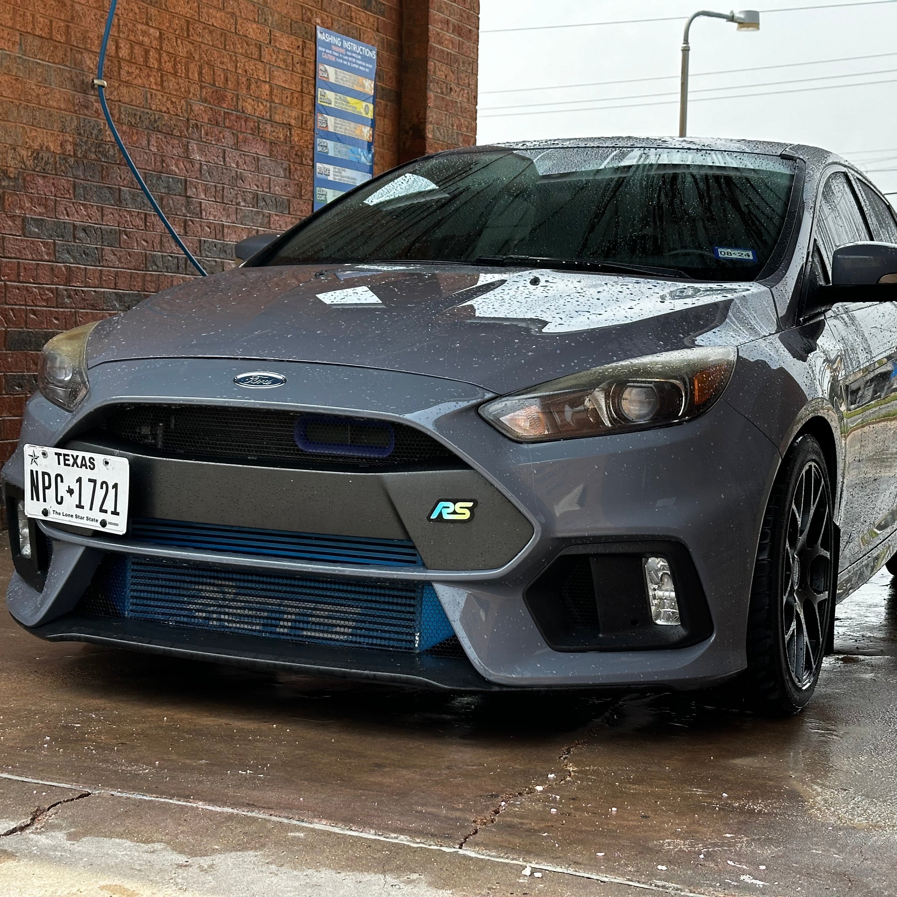 Lit Logos RS Grill Badge | 2015-2018 Focus RS
