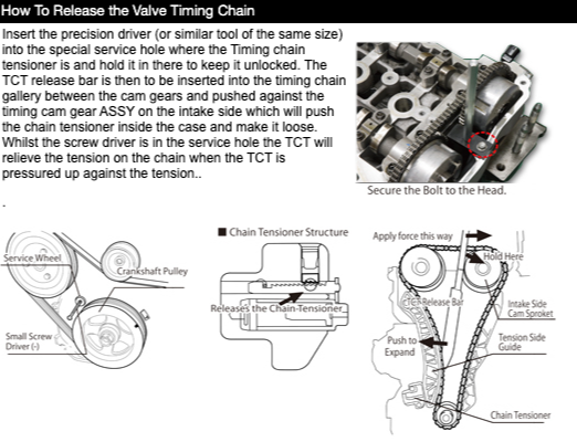 Tomei Camshaft Tool TCT Release Bar (Evo X)