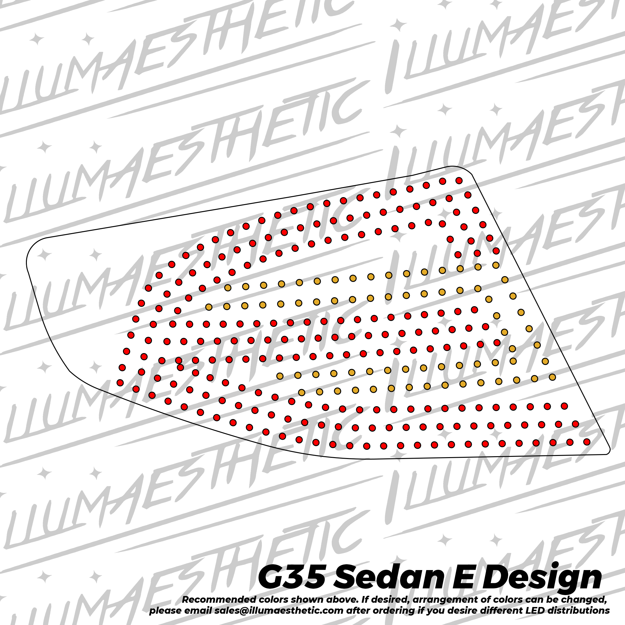 Illumaesthetic Infiniti G35 & Skyline V35 Sedan - Complete DIY Kit