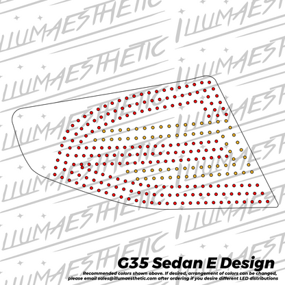 Illumaesthetic Infiniti G35 & Skyline V35 Sedan - Complete DIY Kit